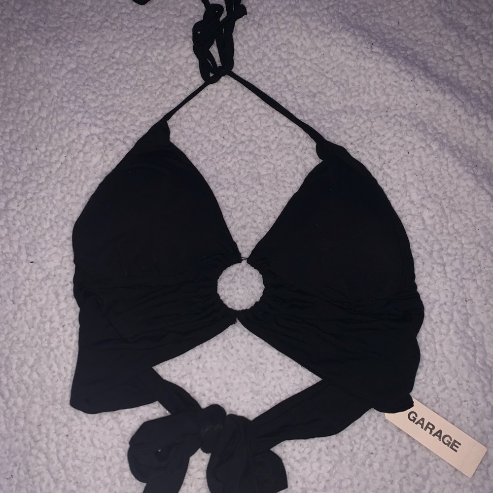 Black tie top